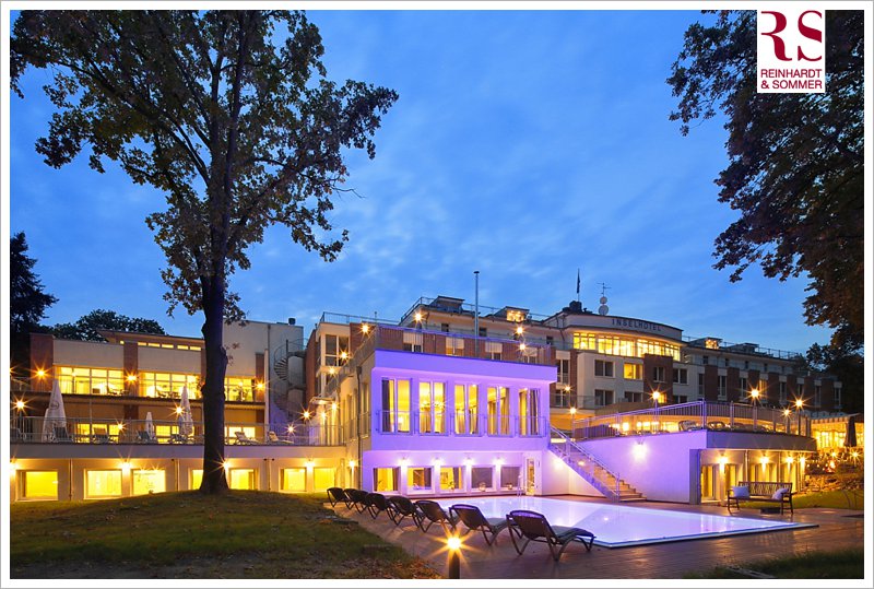 Das Inselhotel Potsdam im abendlichen Glanz!
