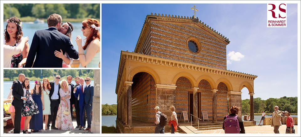 Hochzeit in der Heilandskirche Sacrow bei Potsdam