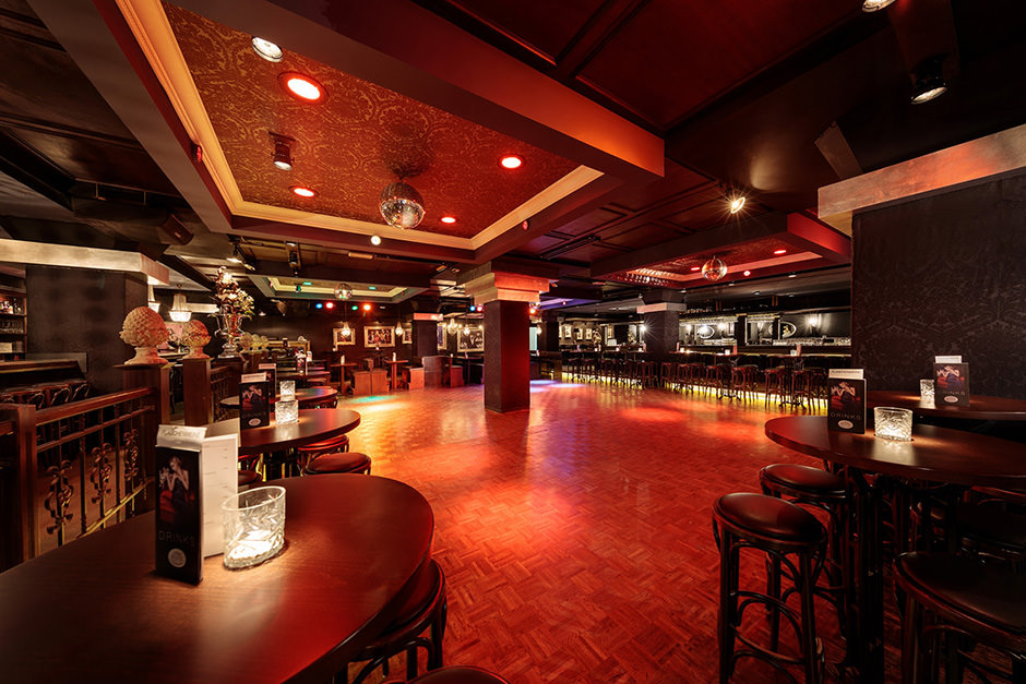 Interieurbild Dancefloor einer Disco in Berlin