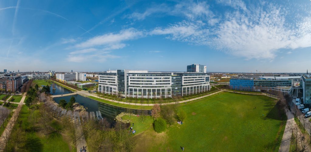 Panoramafoto einer Immobilie in Düsseldorf
