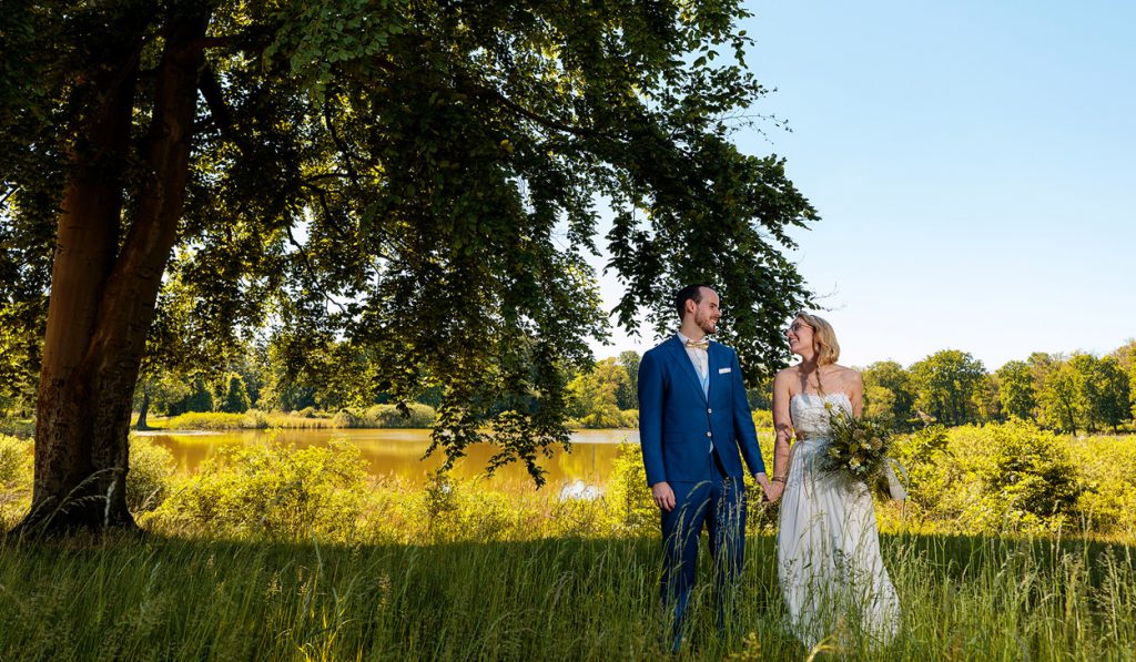 Hochzeitsfotos im Schlosspark von Petzow