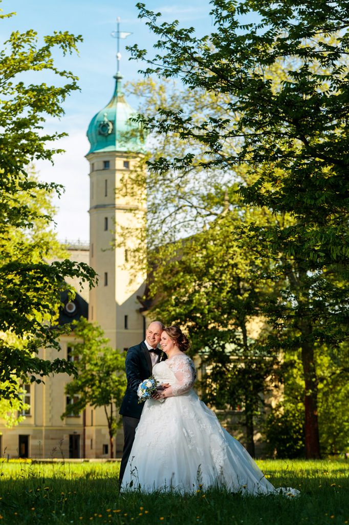 Hochzeitsfotos im Park Jagdschloss Glienicke