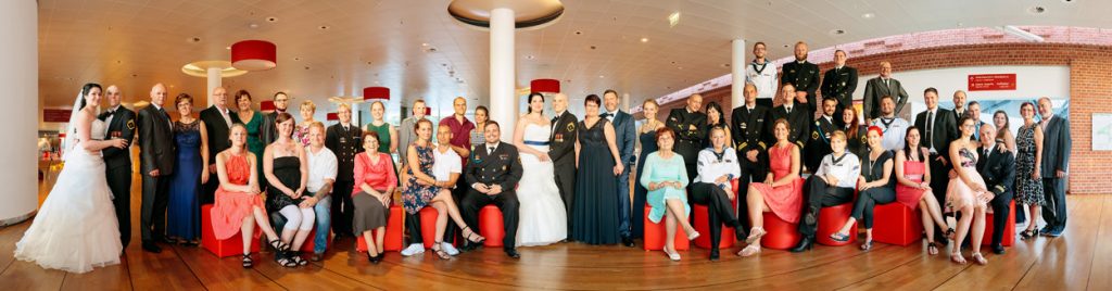Das Panoramagruppenfoto im Kongresshotel Potsdam