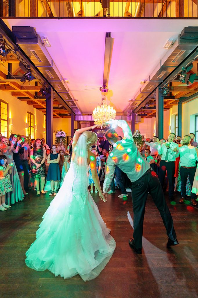 Der Hochzeitstanz des Brautpaares