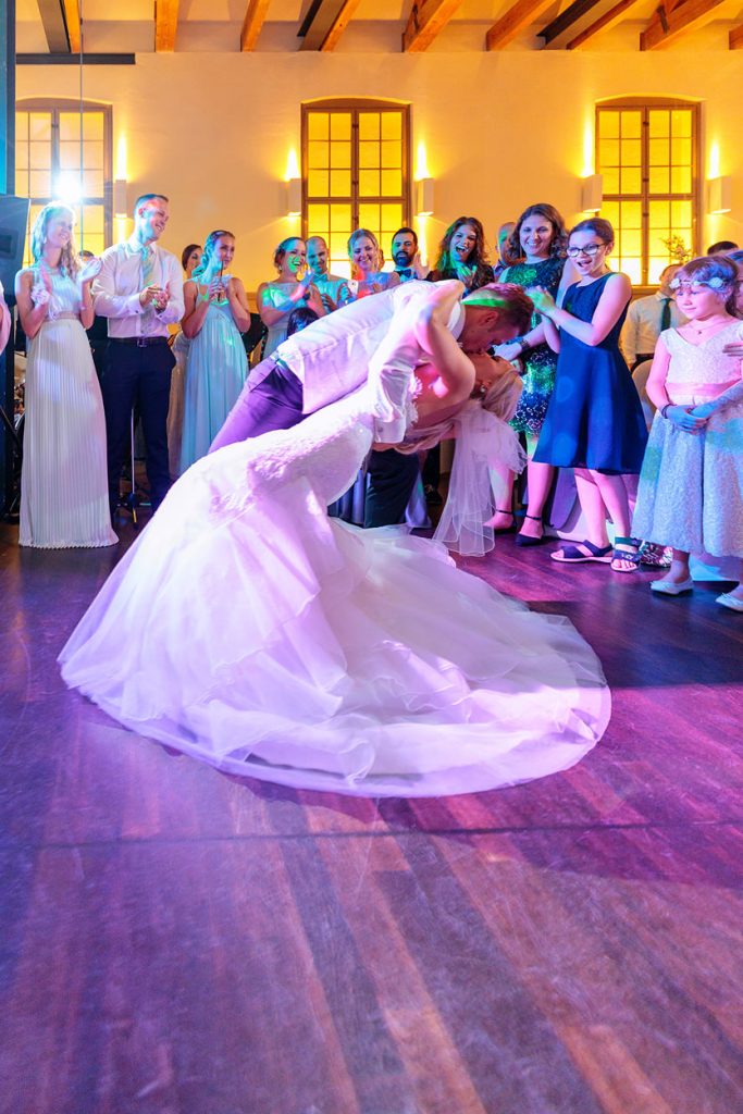 Der Hochzeitstanz des Brautpaares