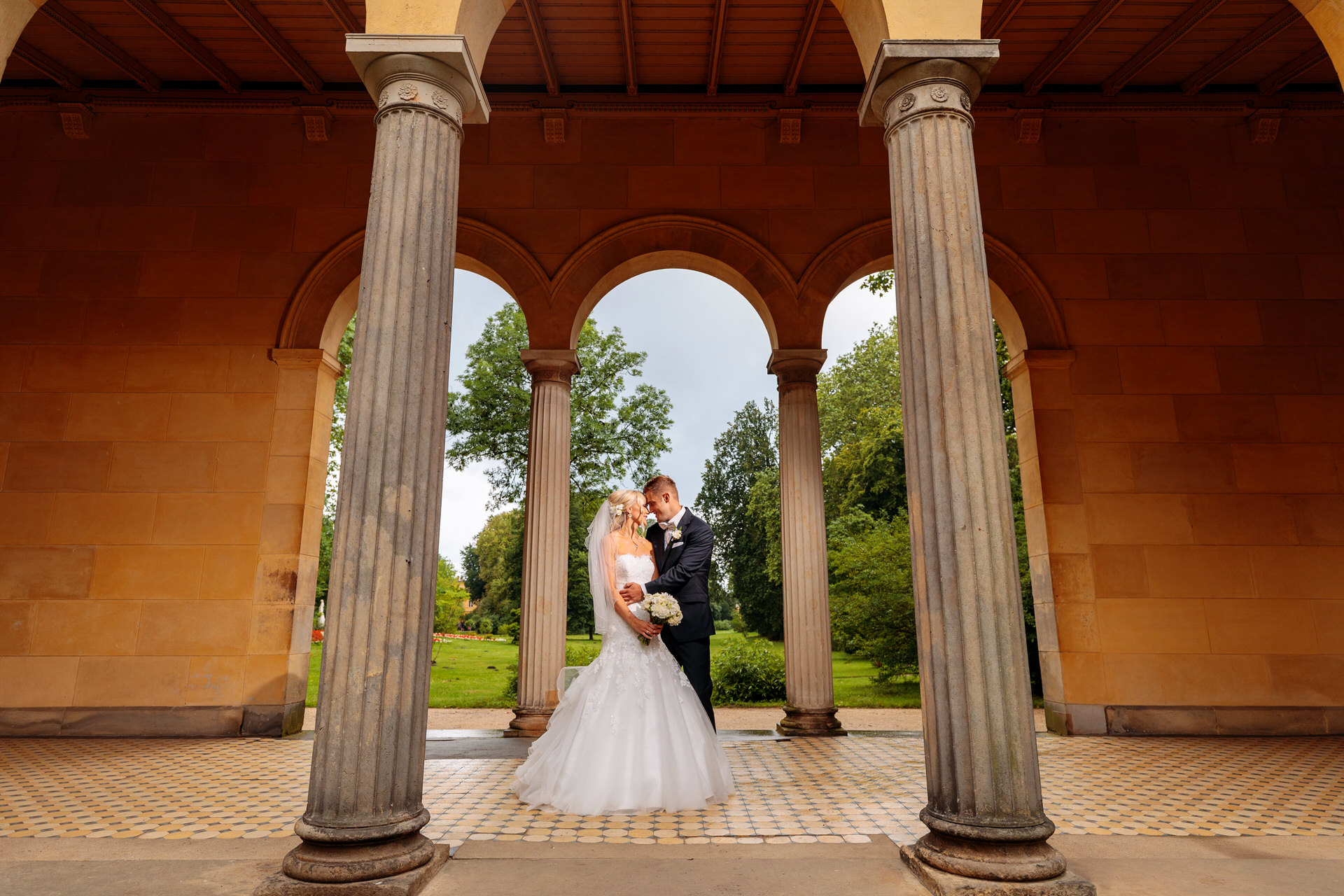 Eine Sommerhochzeit in der Potsdamer Friedenskirche