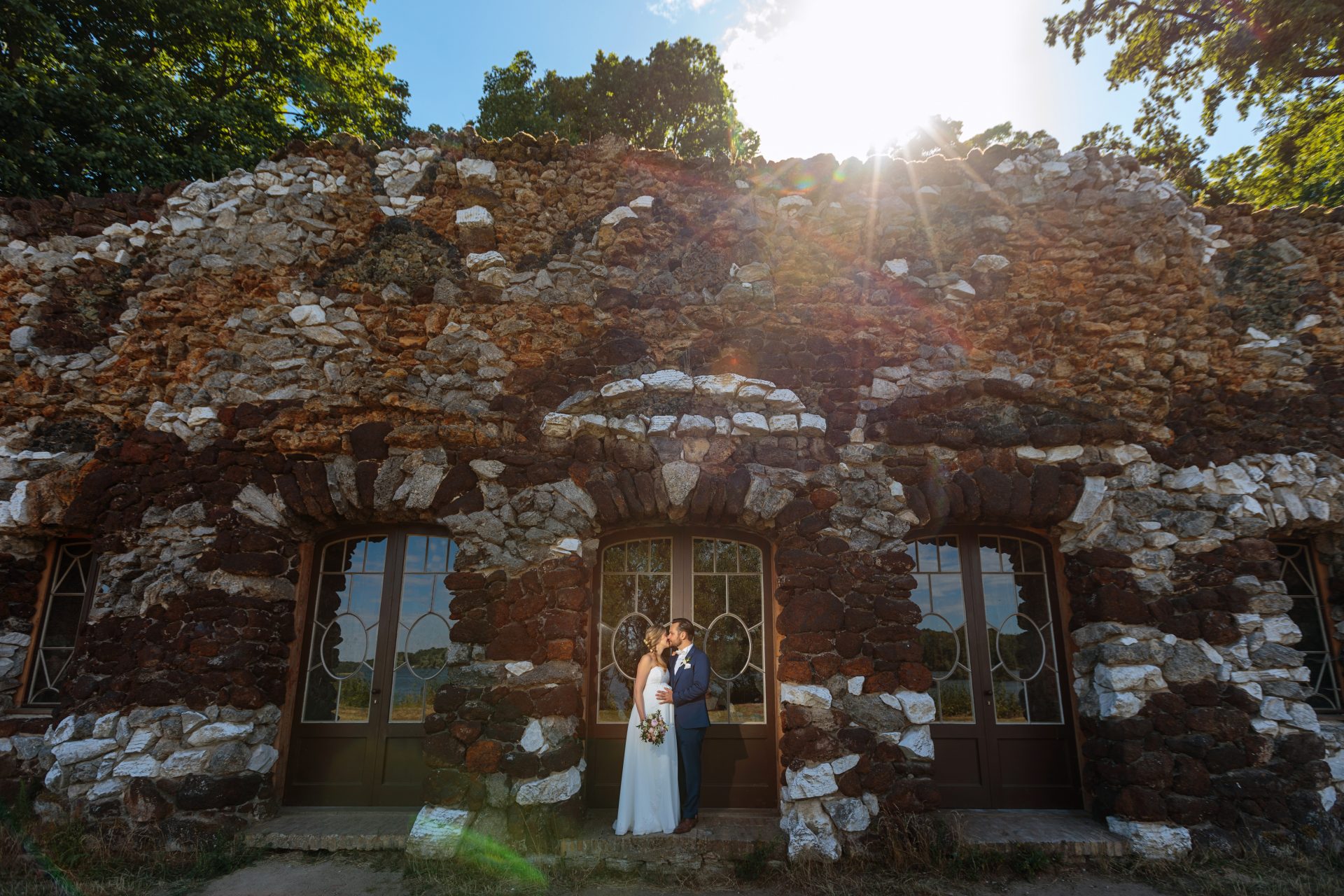 Hochzeit in der Muschelgrotte Potsdam