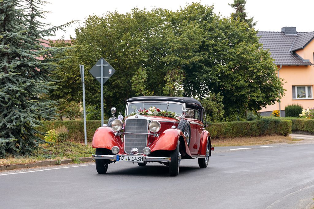 Der Oldtimer für die Braut