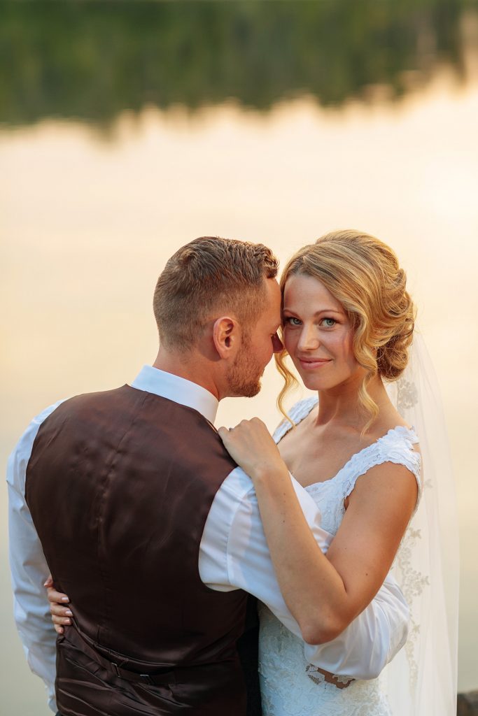 Eine Hochzeit im Sommer auf dem Gelände vom Zum Rittmeister in Kemnitz/Werder