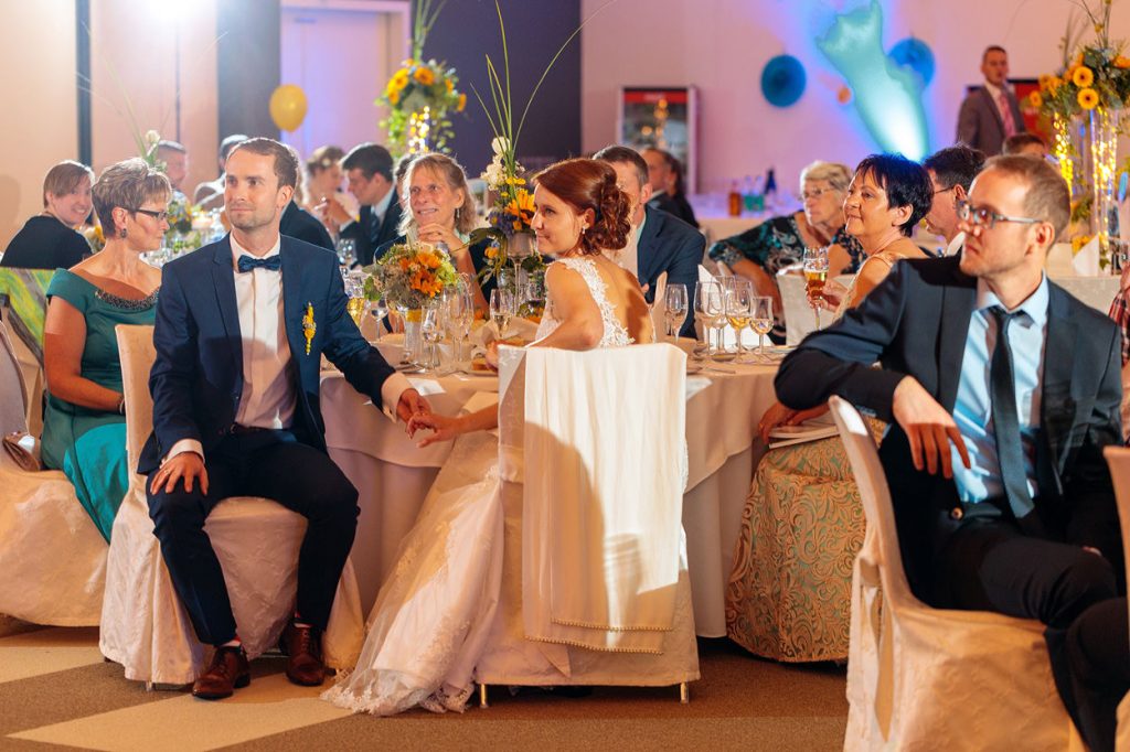Hochzeitsparty im Arosa Clubhaus