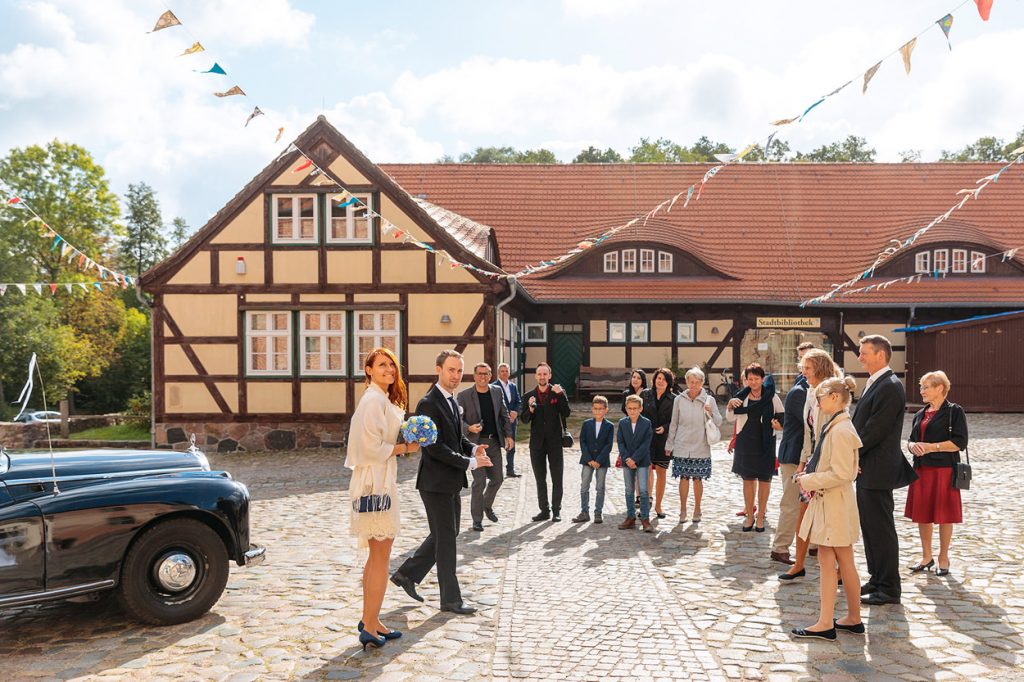 Standesamtliche Trauung auf der Burg Storkow
