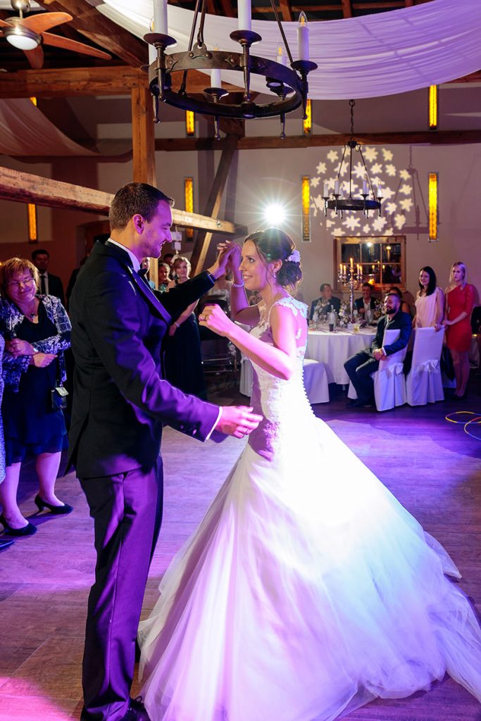 Der Hochzeitstanz des Brautpaares