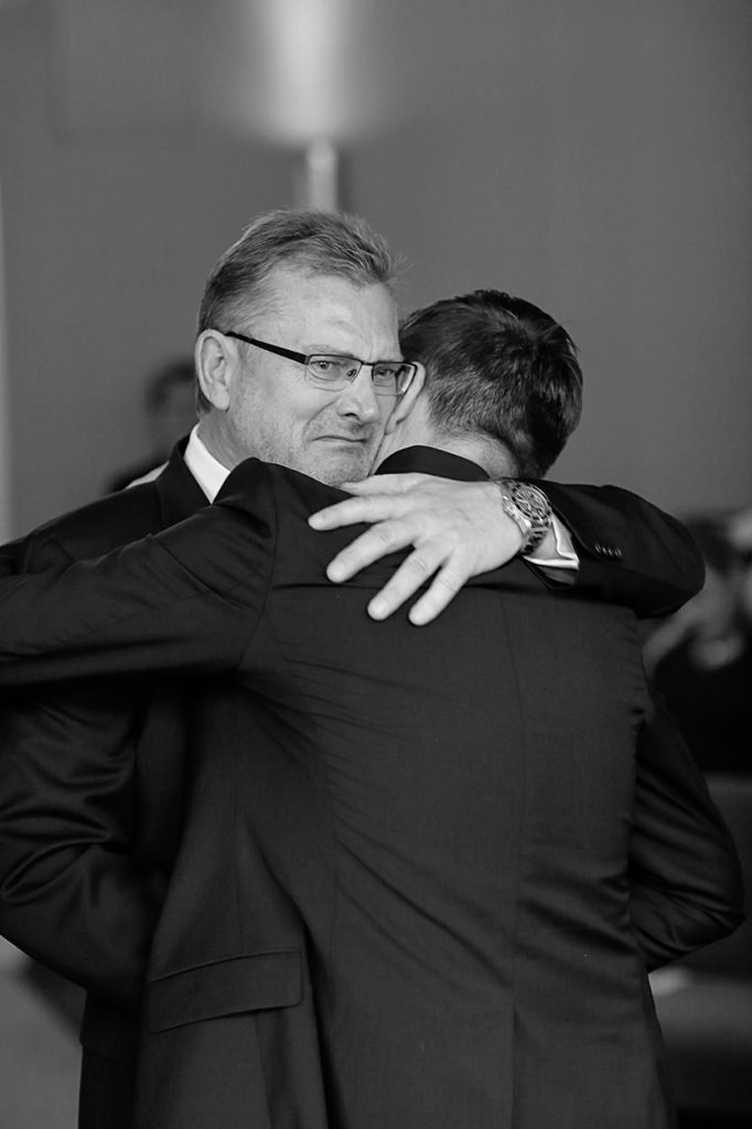 Gratulation nach der Trauung