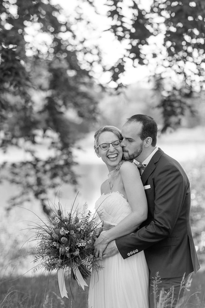Hochzeitsfotos im Schlosspark von Petzow
