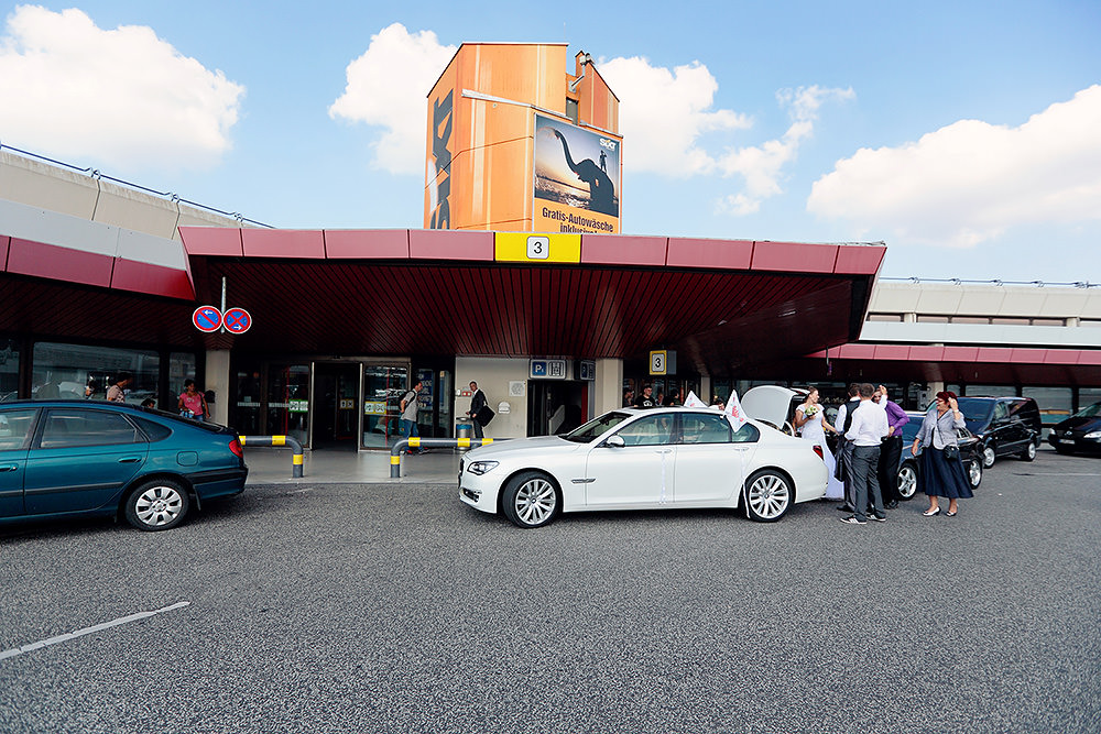 In die Flitterwochen ging es direkt vom Flughafen Berlin Tegel aus