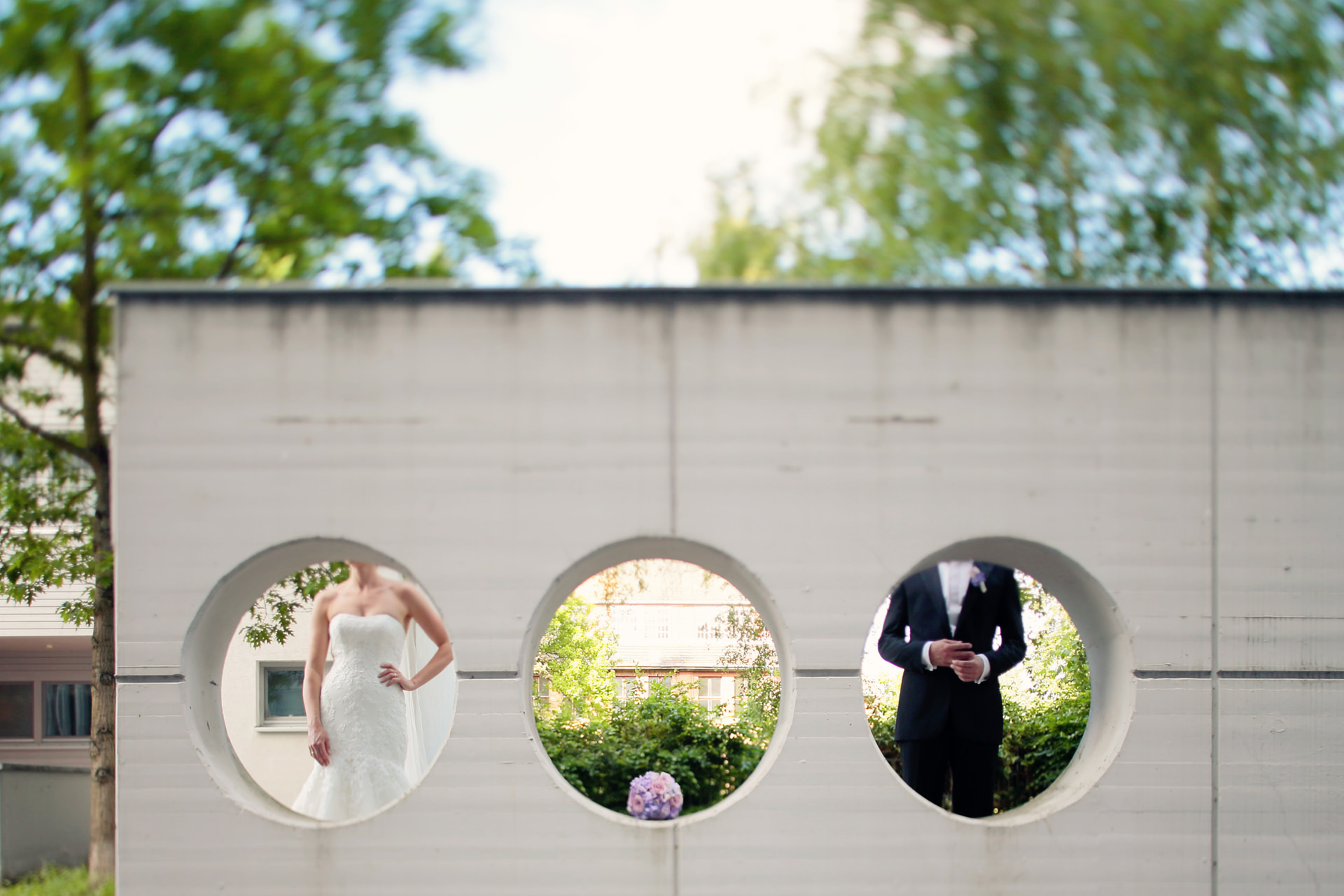 Hochzeitsfotograf Potsdam Paarfotos bei der Hochzeit im Kongresshotel