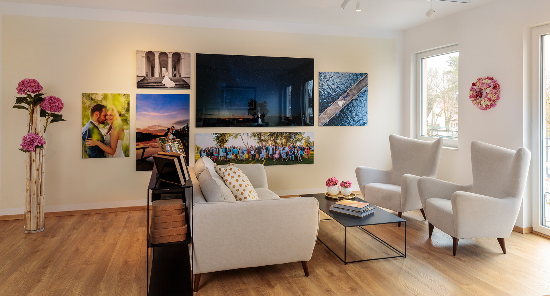 Fotos des Showroom von Reinhardt & Sommer Fotografen aus Potsdam