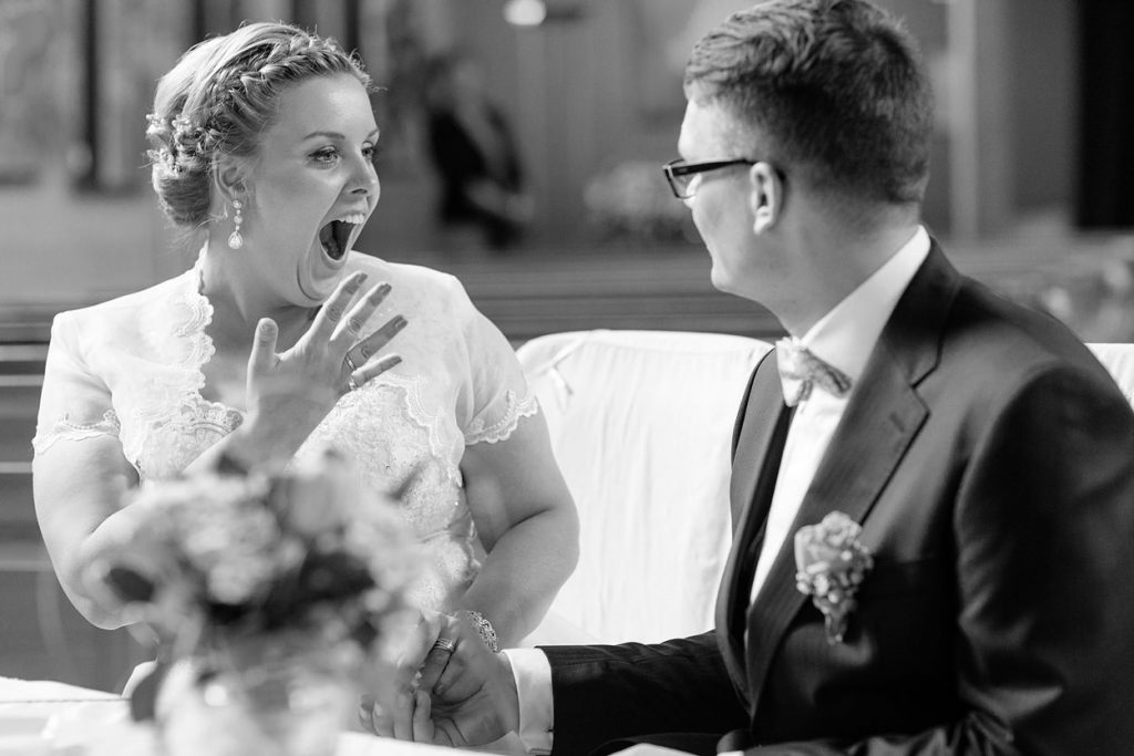 He put the ring on it!