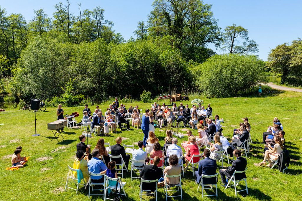 Eine Freie Trauung im Schlosspark von Petzow