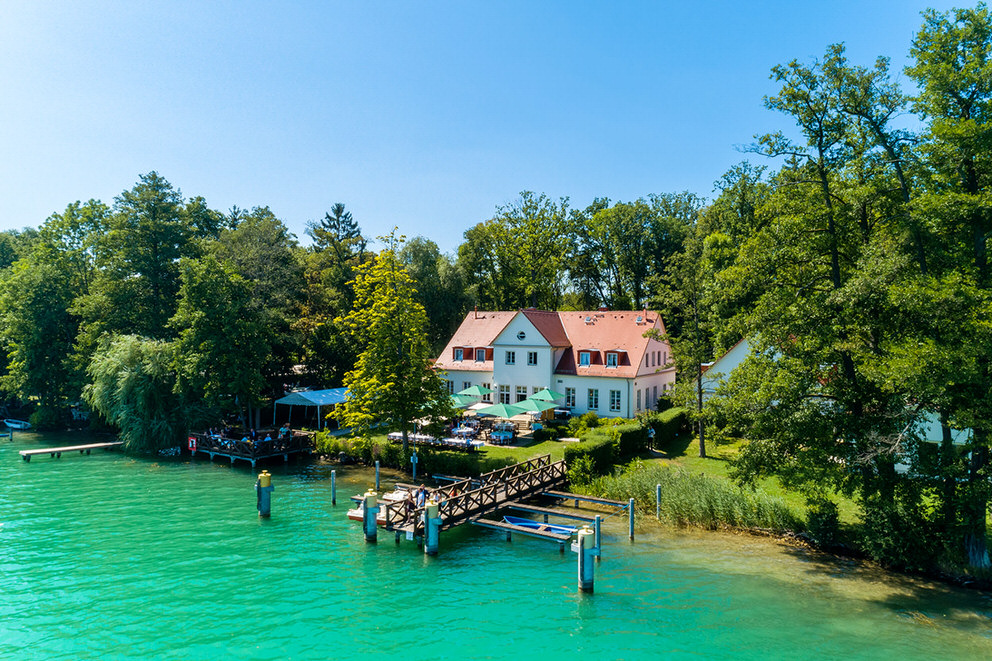 Das Café Wildau am Werbellinsee