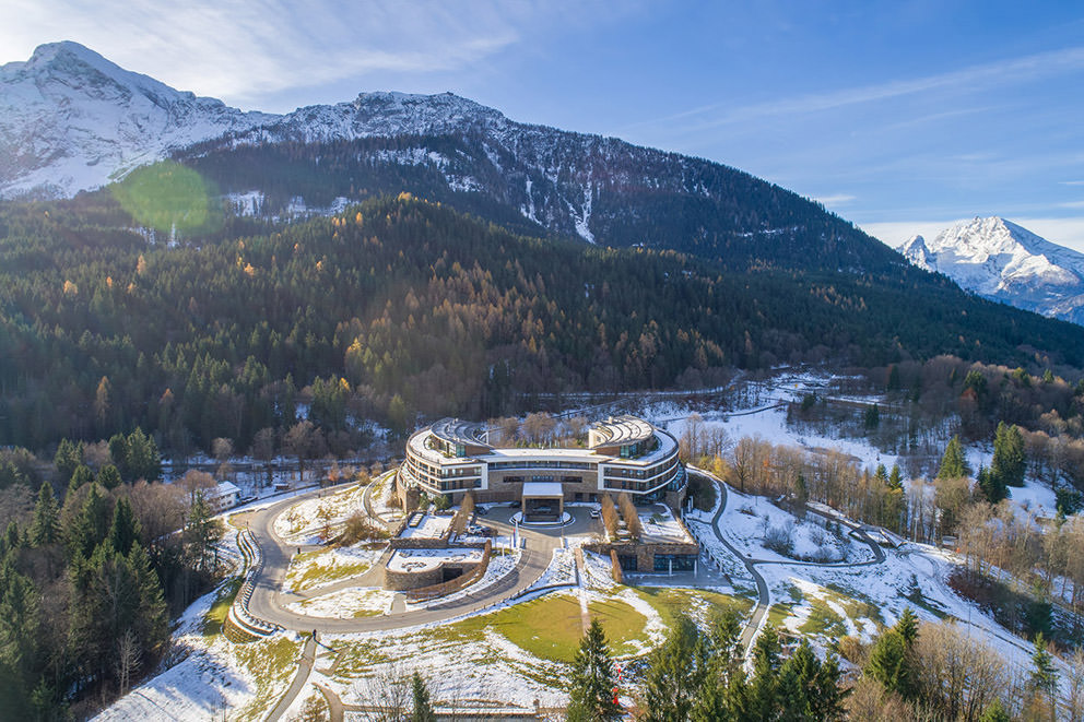 Luftaufnahme in Berchtesgarden von Fotograf in Bayern Luftaufnahme in Berchtesgarden von Fotograf in Bayern