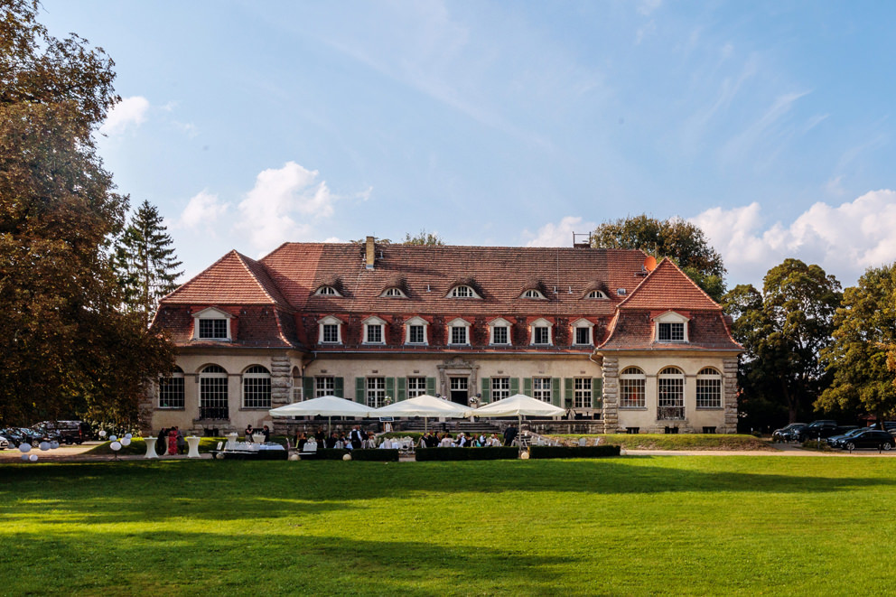 Hochzeitsfeier auf Schloss Kartzow bei Potsdam
