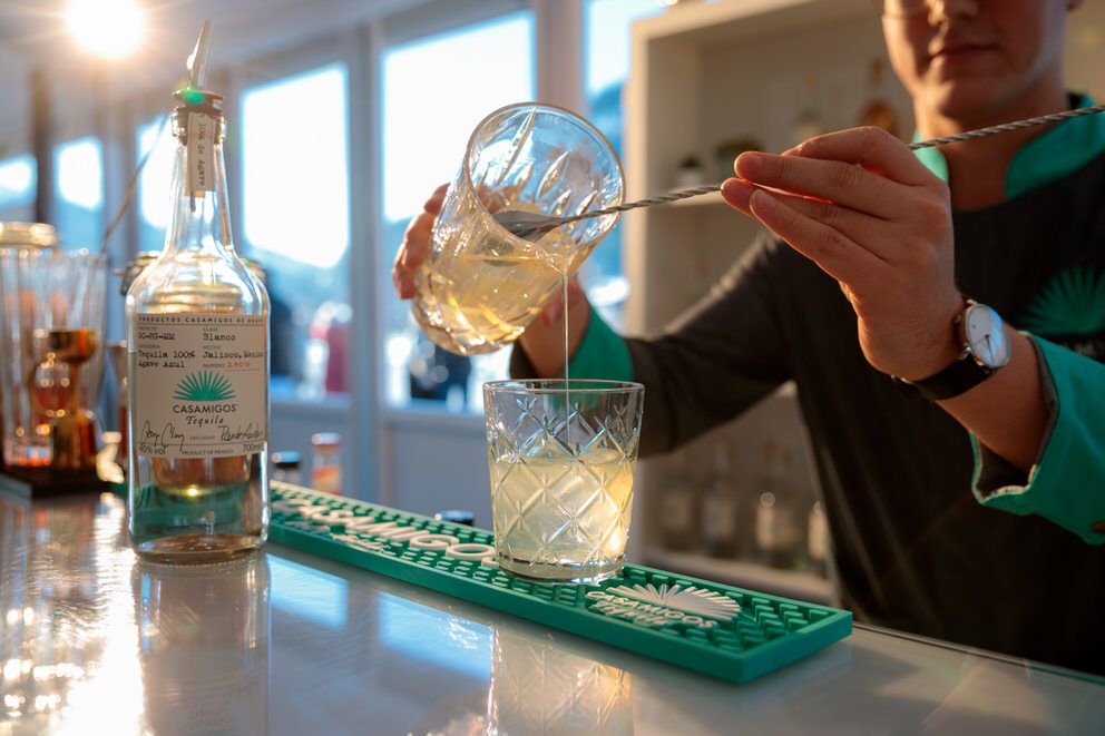 Casamigos sorgt für leckere Drinks beim Snow Polo World Cup Kitzbühel