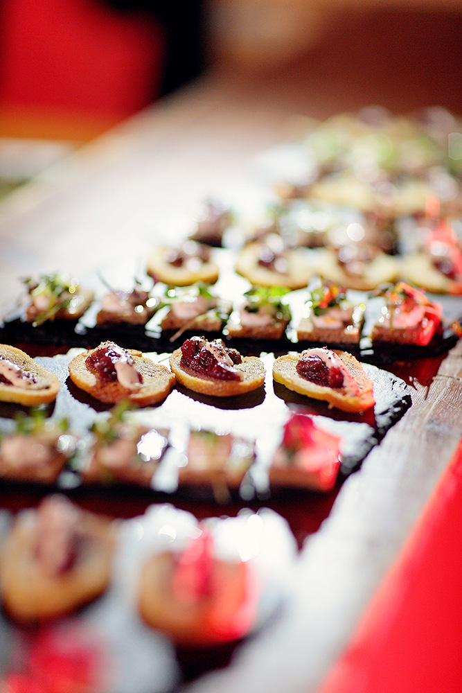 Delicious food at the Polo Gala Night