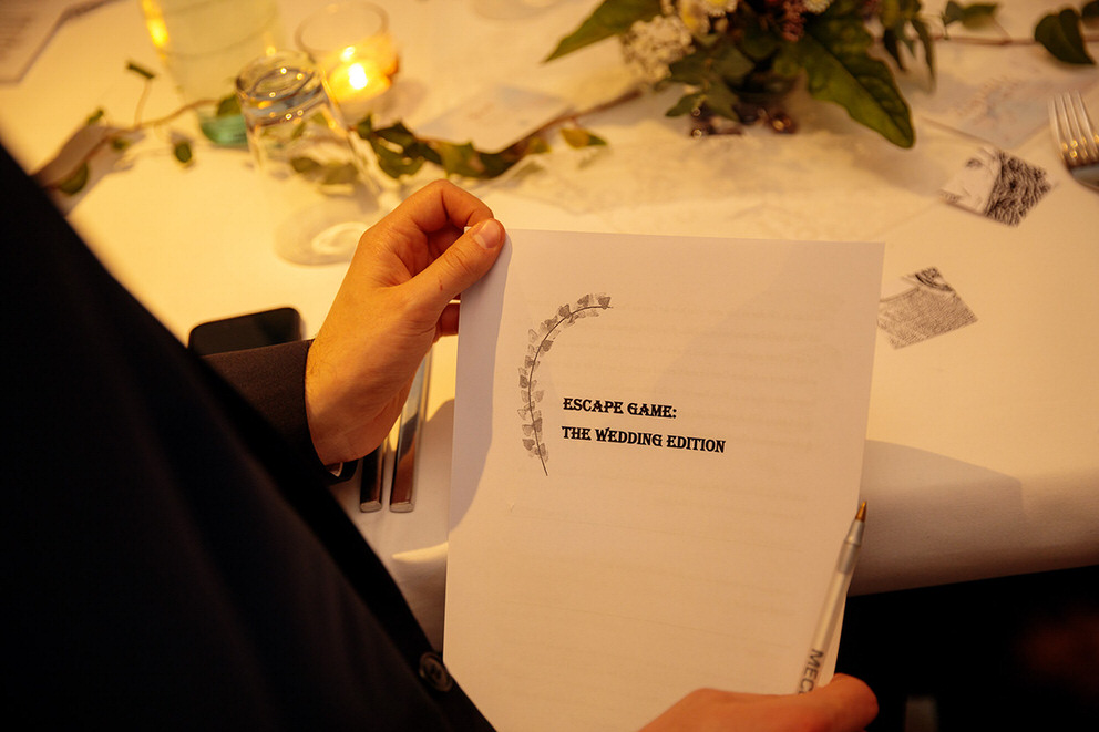 Ein Escape Game für die Hochzeit