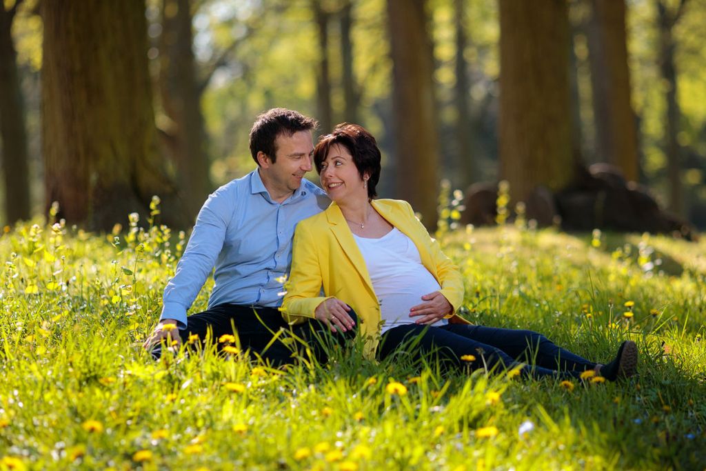 Babybauchbilder im Park Sanssouci