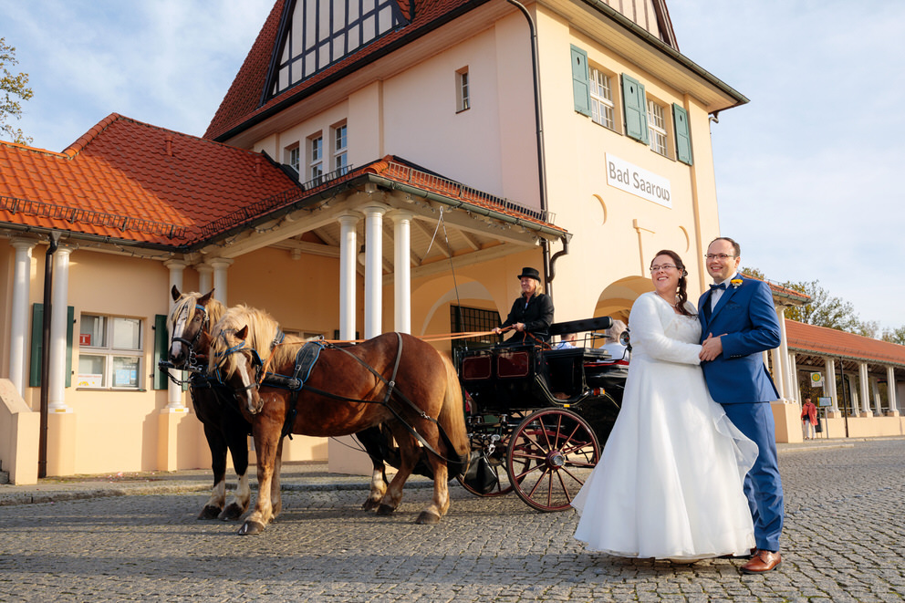 Hochzeit im Oktober in Bad Saarow
