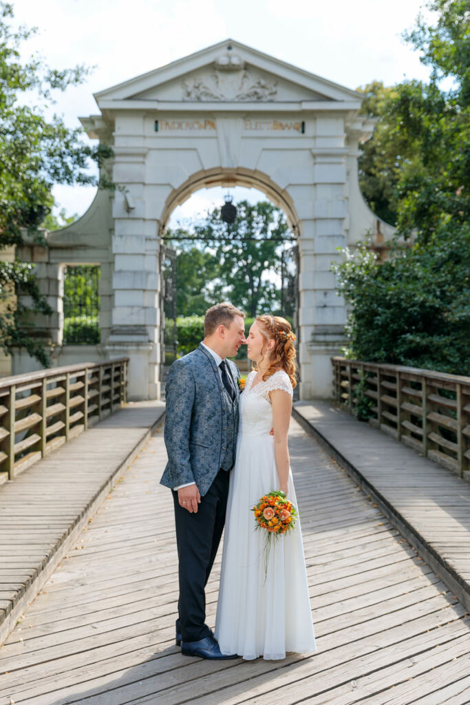 Hochzeitsfotos im Schlosspark Köpenick