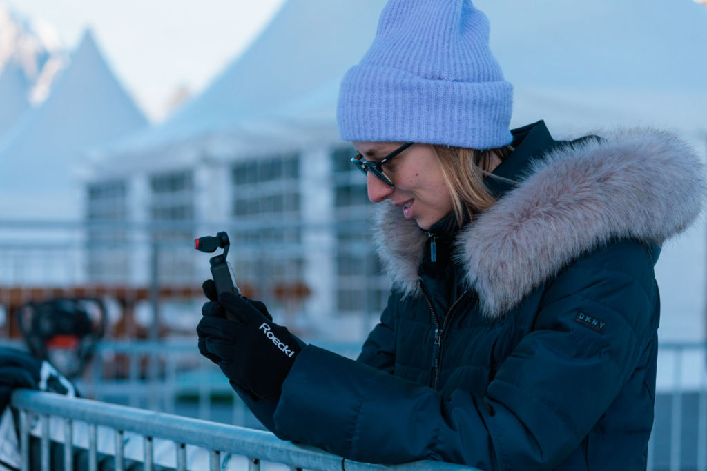 Social Media Live vor Ort Betreuung in Kitzbühel bei einem Pferdesport Event