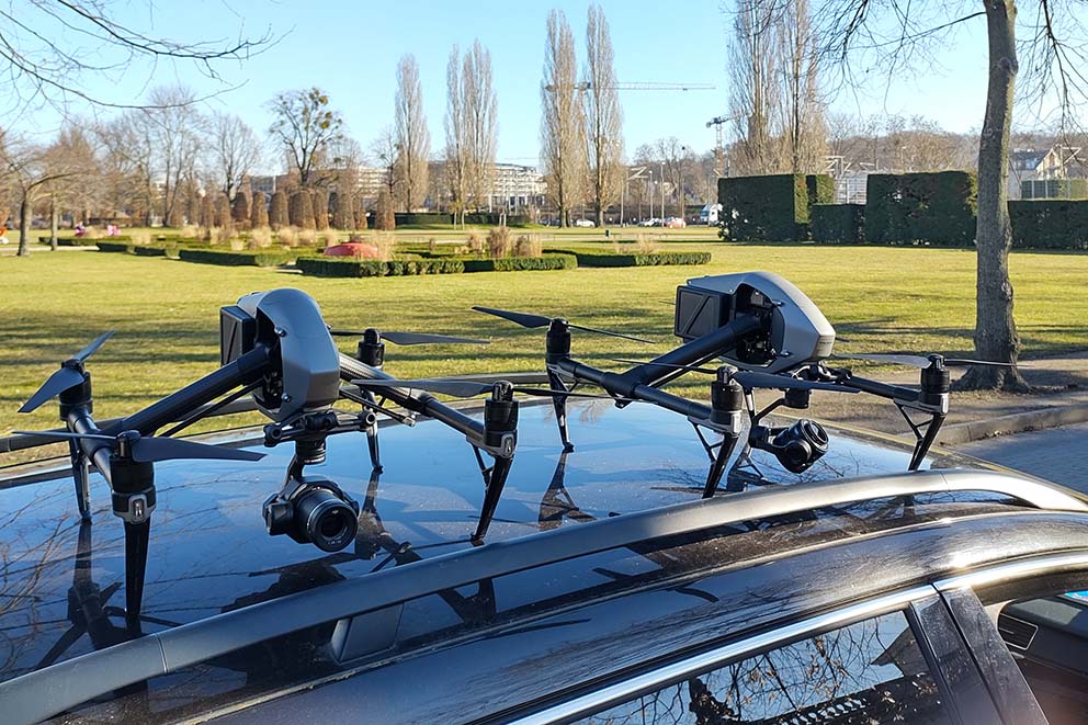 Filmdrohnen der DJI Inspire2 Klasse Filmdrohnen der DJI Inspire2 Klasse