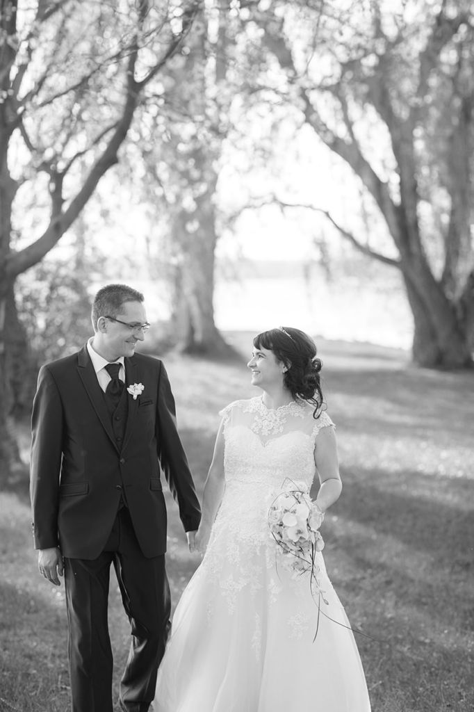 Hochzeit im Frühling mit Feier im Seebad Caputh am Schwielowsee