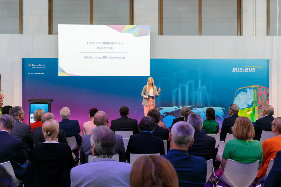 Empfang bei BUS2BUS Messe in Berlin