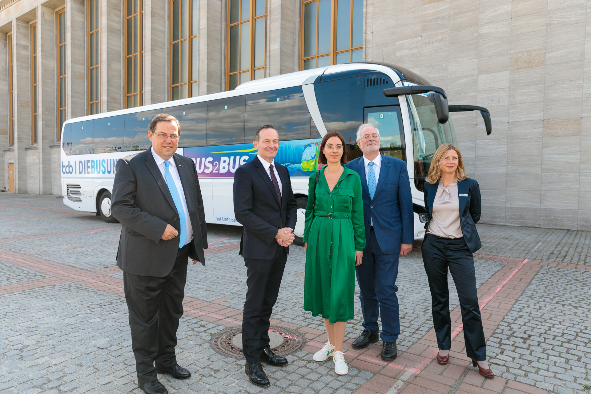 Messe in Berlin mit Verkehrsminister Volker Wissing