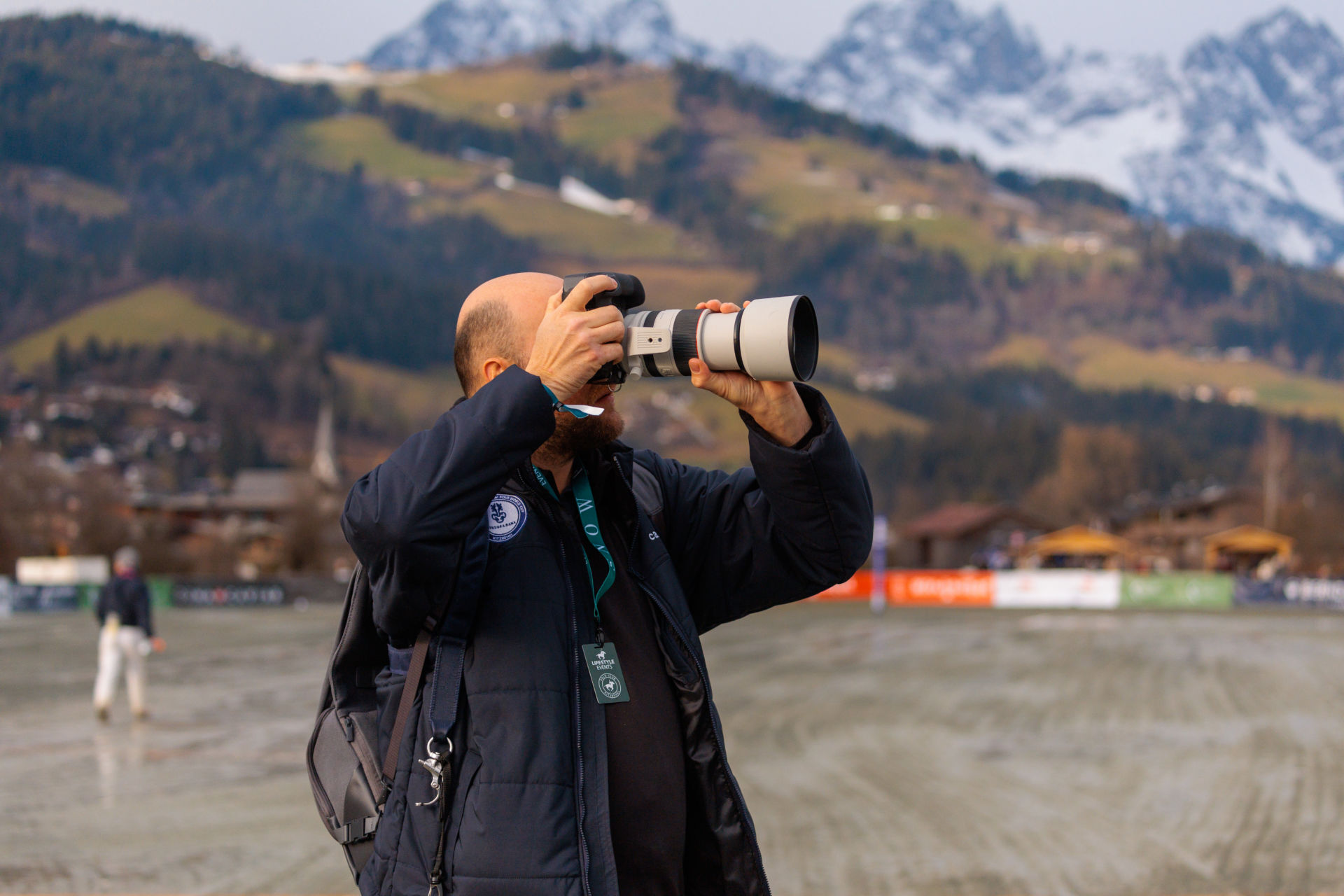 Eventfotograf bei Sportveranstaltung in Kitzbühel