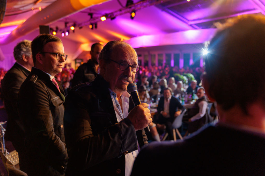 Abendveranstaltung beim Polo Turnier in Kitzbühel