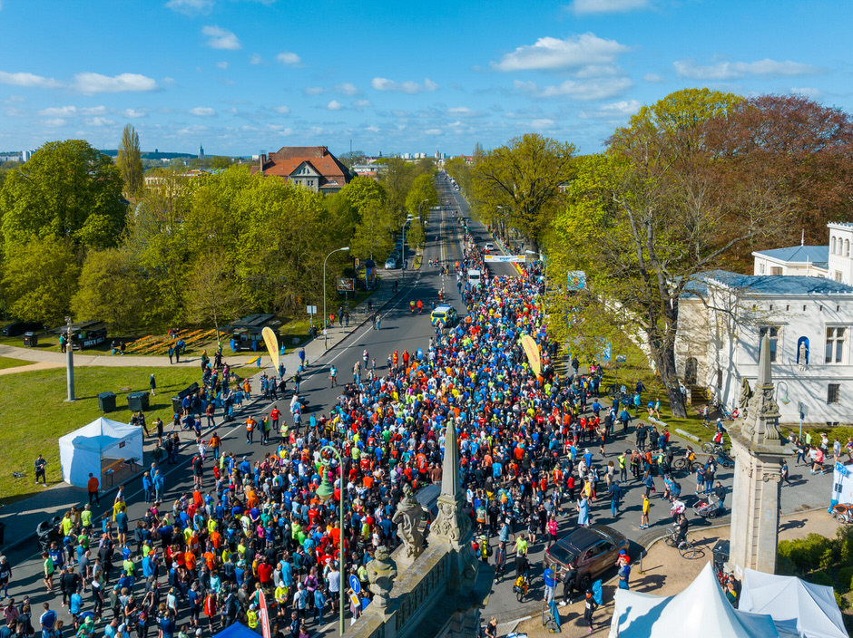 RBB Lauf an der Glienicker Brücke